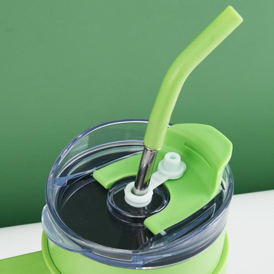 VACUMM INSULATED TUMBLER WITH STRAW - 1200 ML - campassion.leb