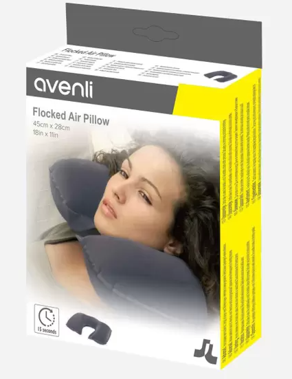 Avenli Inflatable Travel Pillow | Portable Neck Cushion for Travel & Camping - campassion.leb