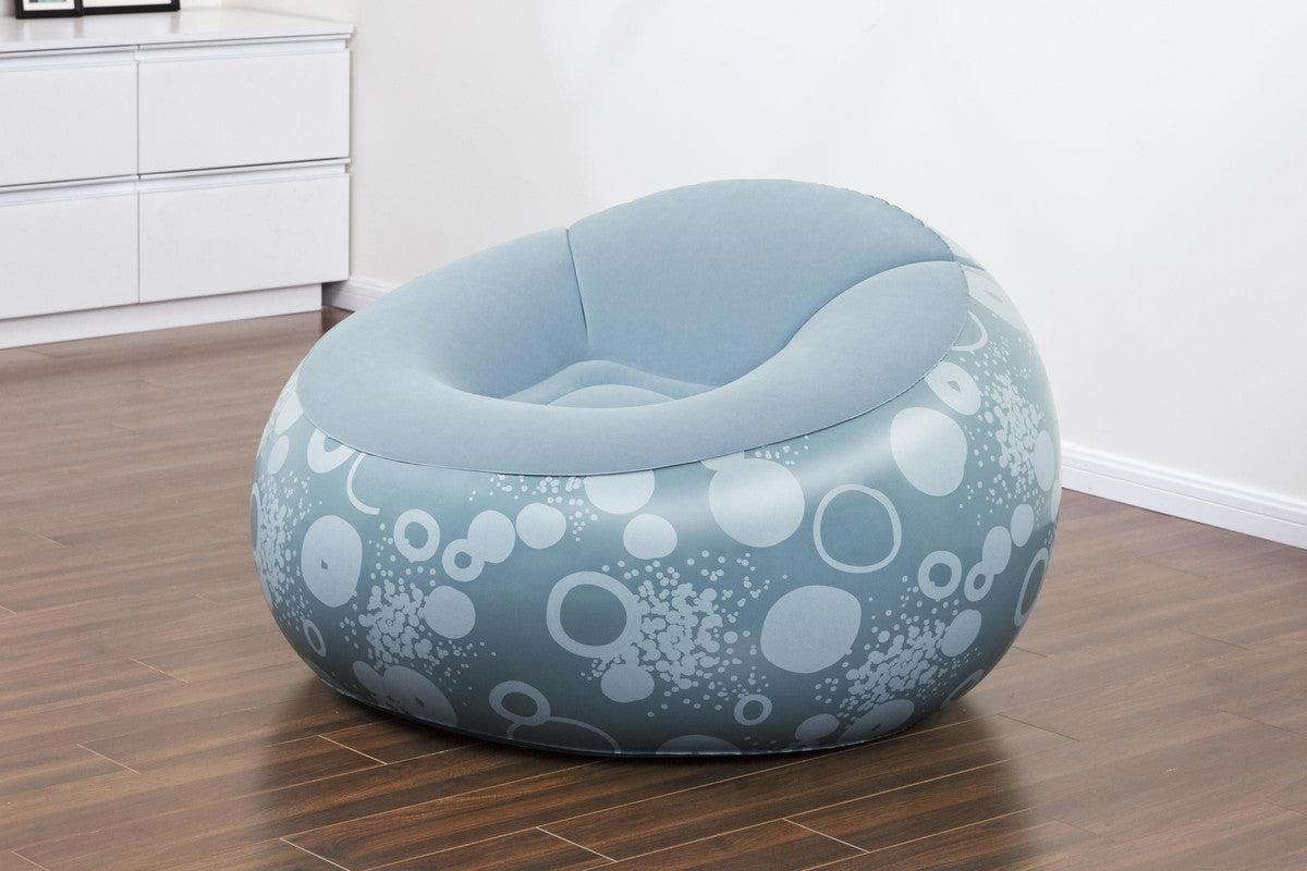 Bestway Inflate-A-Chair | Inflatable Pouf Chair for Indoors & Outdoors - campassion.leb