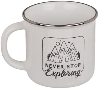 Camping Enamel Mug | 300ml | Durable, Lightweight & Classic Outdoor Design - campassion.leb