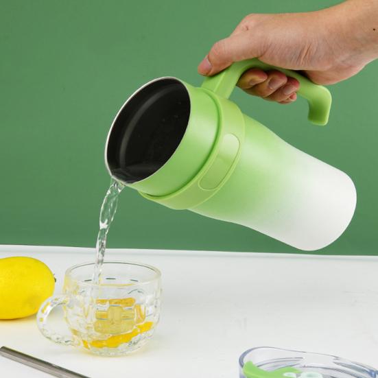 VACUMM INSULATED TUMBLER WITH STRAW - 1200 ML - campassion.leb