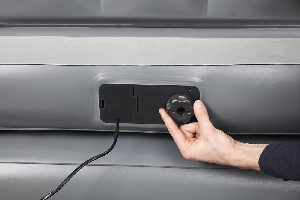 3-IN-1 INFLATABLE SOFA BED WITH BUILT-IN PUMP – 188x152x64 CM | Waterproof Double Lounger - campassion.leb