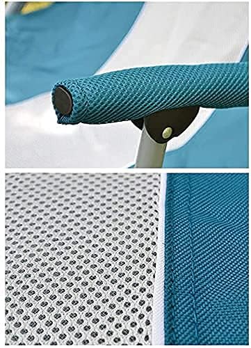 Folding Camping Chair – HX-041 | Red | Oxford Fabric with Iron Frame & Cup Holder - campassion.leb