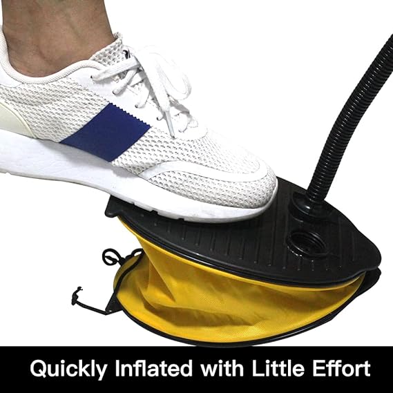 Foot Air Pump – Portable Inflator & Deflator for Camping and Travel - campassion.leb