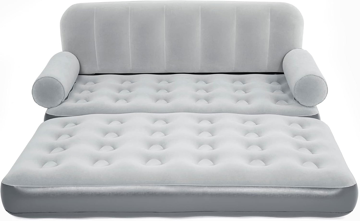 3-IN-1 INFLATABLE SOFA BED WITH BUILT-IN PUMP – 188x152x64 CM | Waterproof Double Lounger - campassion.leb