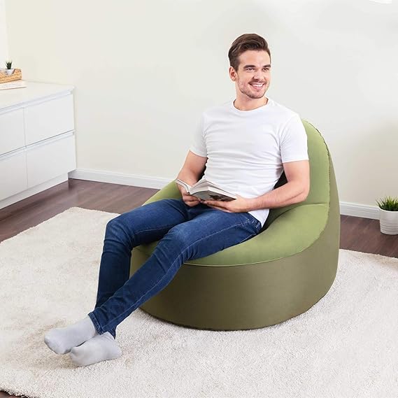 BESTWAY - TOUGHPOD INFLATABLE AIR CHAIR – 105 x 98 x 76 CM - campassion.leb