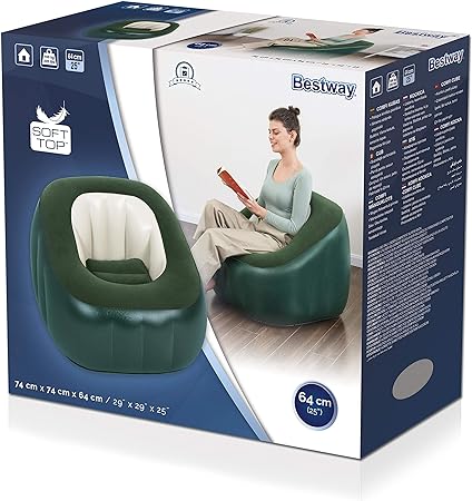 Inflatable Cuba Chair by Bestway | Comfortable & Safe Inflatable Camping Chair - campassion.leb