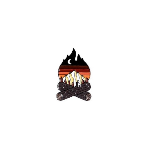 Camping Enamel Pins – Adventure Lapel Badges & Hiking Brooches (3 for $7 Deal)