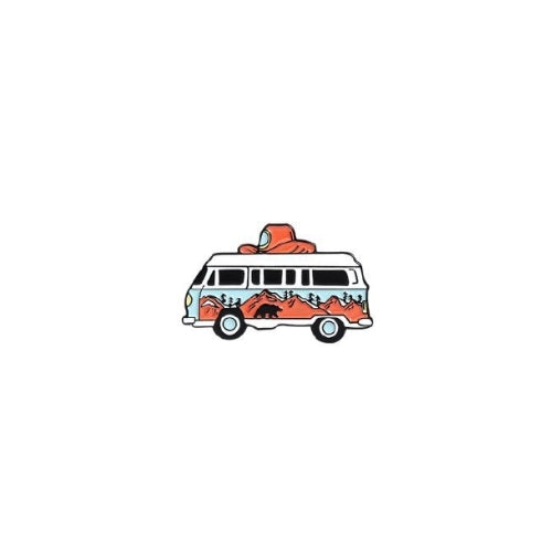 Camping Enamel Pins – Adventure Lapel Badges & Hiking Brooches (3 for $7 Deal)