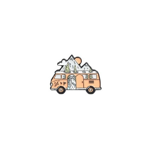 Camping Enamel Pins – Adventure Lapel Badges & Hiking Brooches (3 for $7 Deal)