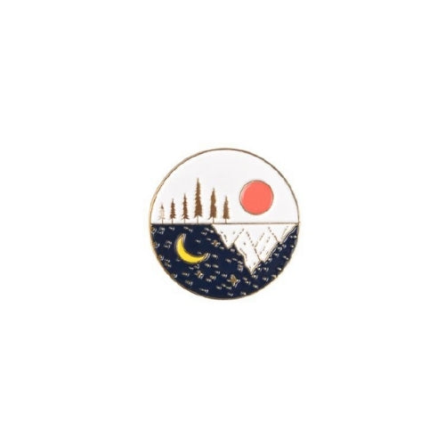 Camping Enamel Pins – Adventure Lapel Badges & Hiking Brooches (3 for $7 Deal)