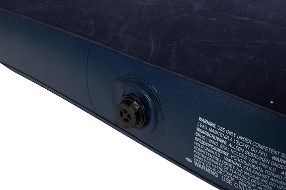 AVENLI Single Camping Mattress 191x73x22 cm + Air Pump | Inflatable Bed for 1 Person - campassion.leb