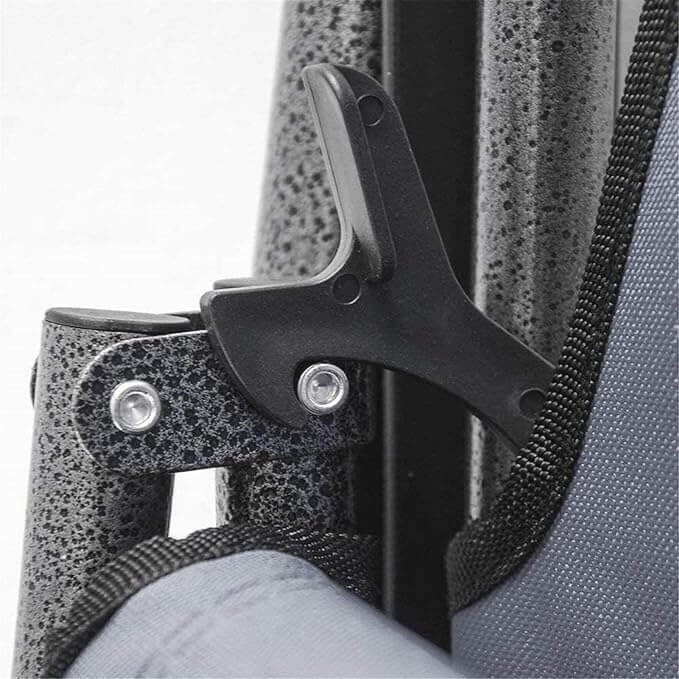 Dual-Purpose Folding Recliner Camping Chair | Gray - campassion.leb