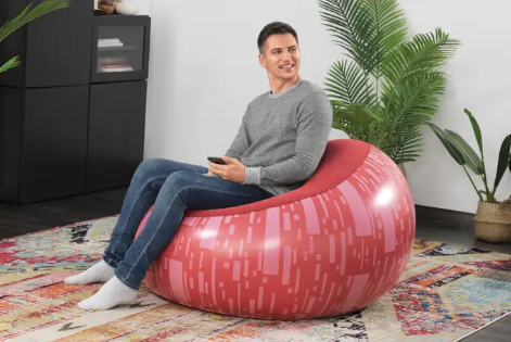 Bestway Inflate-A-Chair | Inflatable Pouf Chair for Indoors & Outdoors - campassion.leb