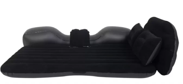 Avenli Car Travel Flocked Air Bed | Portable Inflatable Mattress for Back Seat & Camping - campassion.leb