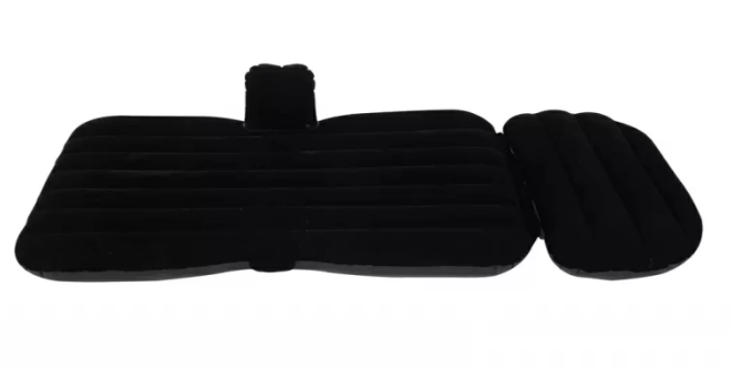 Avenli Car Travel Flocked Air Bed | Portable Inflatable Mattress for Back Seat & Camping - campassion.leb