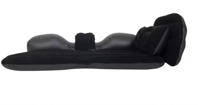 Avenli Car Travel Flocked Air Bed | Portable Inflatable Mattress for Back Seat & Camping - campassion.leb