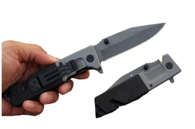 Browning Folding Knife DA332 | 23 cm Stainless Steel Survival Razor with Wood Handle - campassion.leb