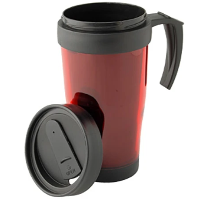 DOUBLE WALL INSULATED THERMAL MUG WITH LID - campassion.leb
