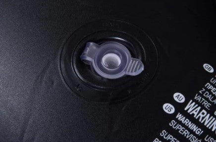 AVENLI Flocked Lounge Inflatable Chair | Velvet-Feel PVC Seating | 105x98x65 cm - campassion.leb