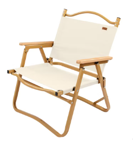 Lightweight & Portable Outdoor Foldable Chair For Picnic, Camping & Beach - Beige - campassion.leb