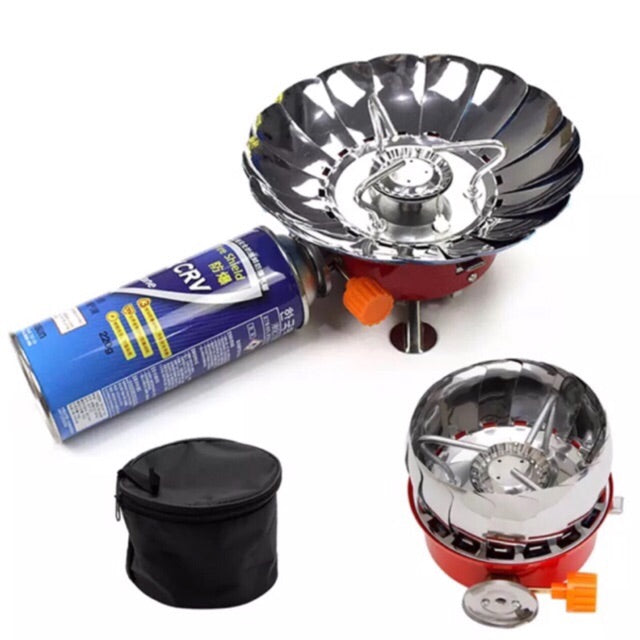 Wind Proof Portable Stove – Big Size | Foldable Outdoor Gas Stove with Carry Bag - campassion.leb