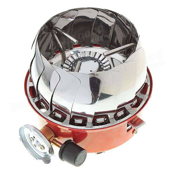 Wind Proof Portable Stove – Big Size | Foldable Outdoor Gas Stove with Carry Bag - campassion.leb