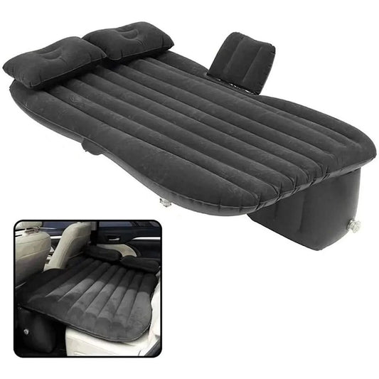 Avenli Car Travel Flocked Air Bed | Portable Inflatable Mattress for Back Seat & Camping - campassion.leb