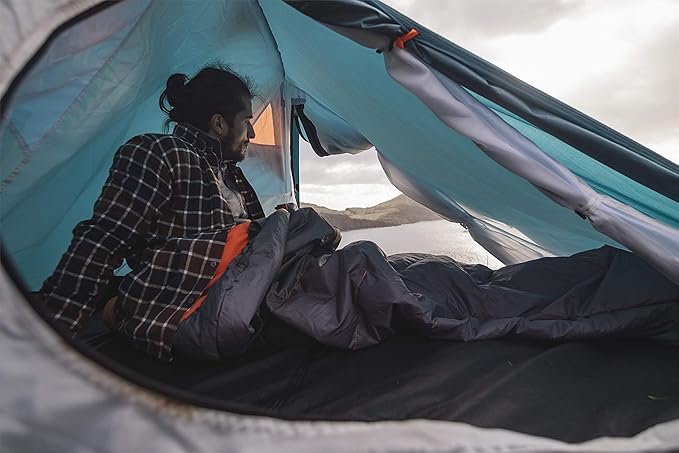 HIKE DOME 2 Tent | 2-Person Double-Layer Waterproof Camping Tent (250 x 230 x 95 cm) - campassion.leb