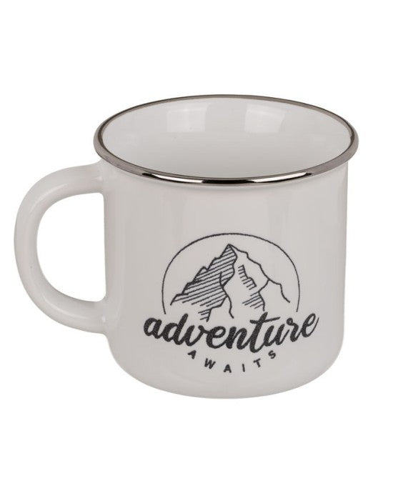 Camping Enamel Mug | 300ml | Durable, Lightweight & Classic Outdoor Design - campassion.leb