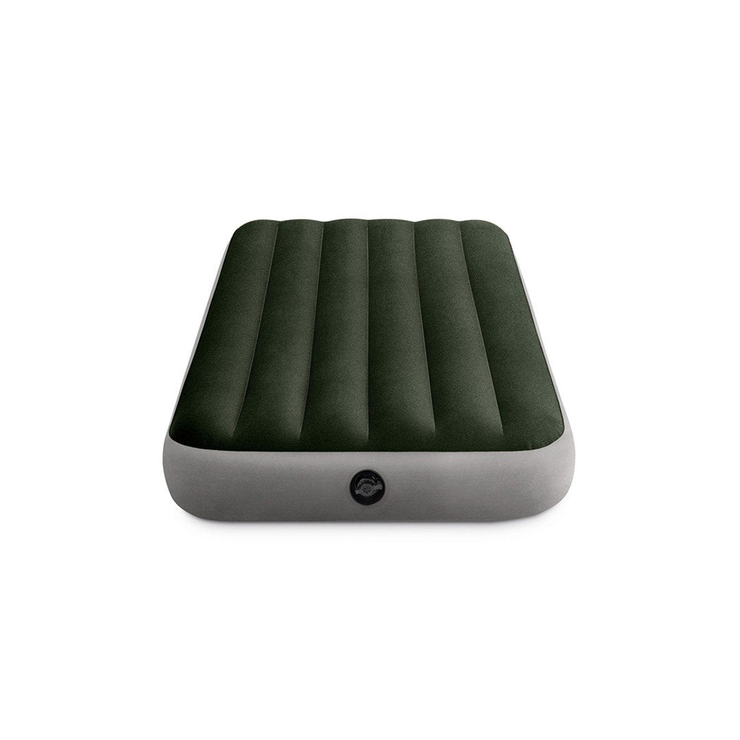 INTEX DURA-BEAM PRESTIGE DOWNY AIRBED – 76 x 191 x 25 CM | Single Fiber-Tech Inflatable Mattress - campassion.leb