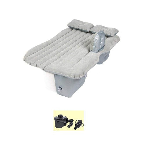 Inflatable Car Mattress with Pillows & Air Pump – FMS (140x85x10 cm) - campassion.leb