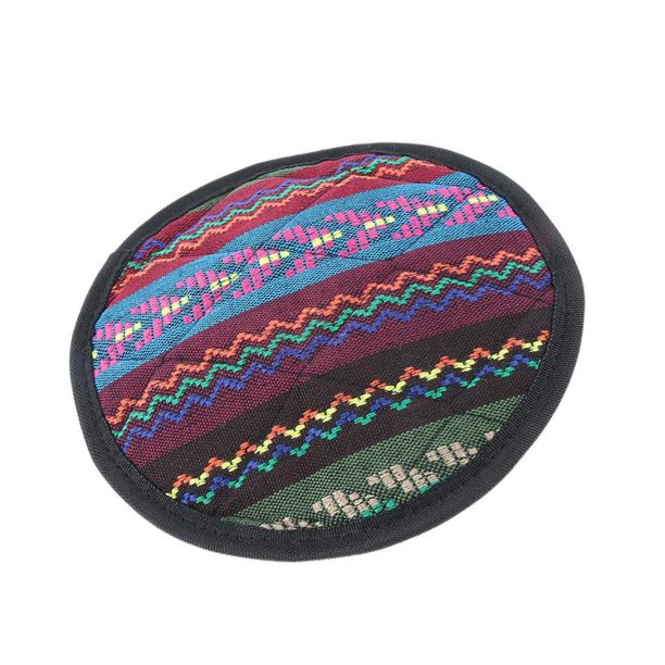 5-Pack Round Mug Placemats | Insulated Cotton & PU Waterproof Coasters - campassion.leb