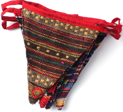 Camping Flags Banner – 6 Cloth Flags | 3.3m Reusable Decoration - campassion.leb