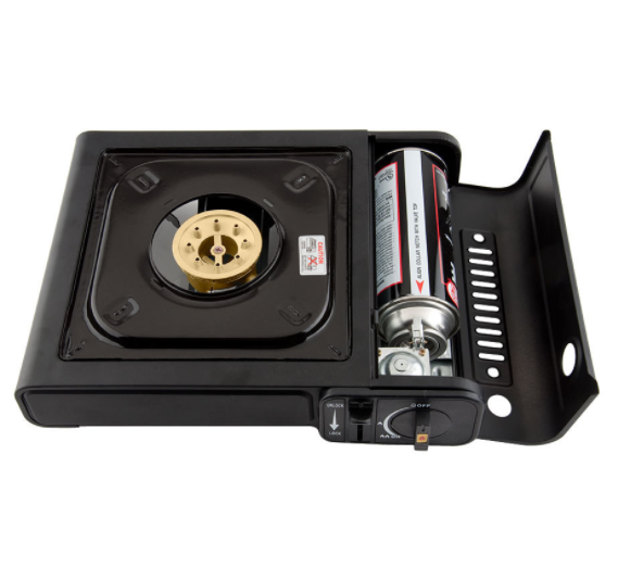 Outdoor Portable Stove – 7,650 BTU | High-Efficiency Butane Gas Burner with Carrying Case - campassion.leb