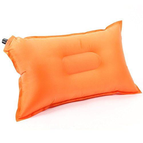 Self Inflatable Camping Pillow | Lightweight & Comfortable Travel Pillow (50 x 25 cm) - campassion.leb