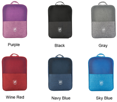 Travel Shoe Bag – 3-in-1 Storage Organizer (21 x 13 x 29 cm) - campassion.leb