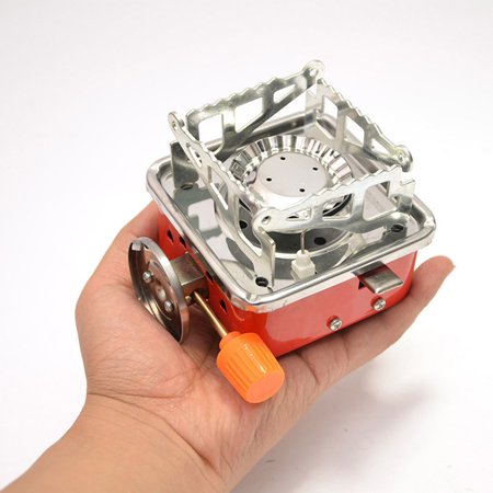 Mini Portable Camping Stove 2800W | Foldable Butane Gas Burner with Carrying Pouch - campassion.leb