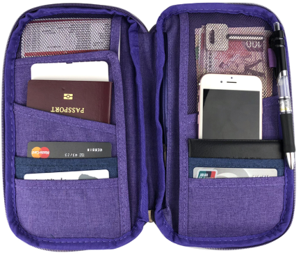 Travel & Camping Wallet – Waterproof Organizer with Multiple Compartments (25.5 x 15 cm) - campassion.leb